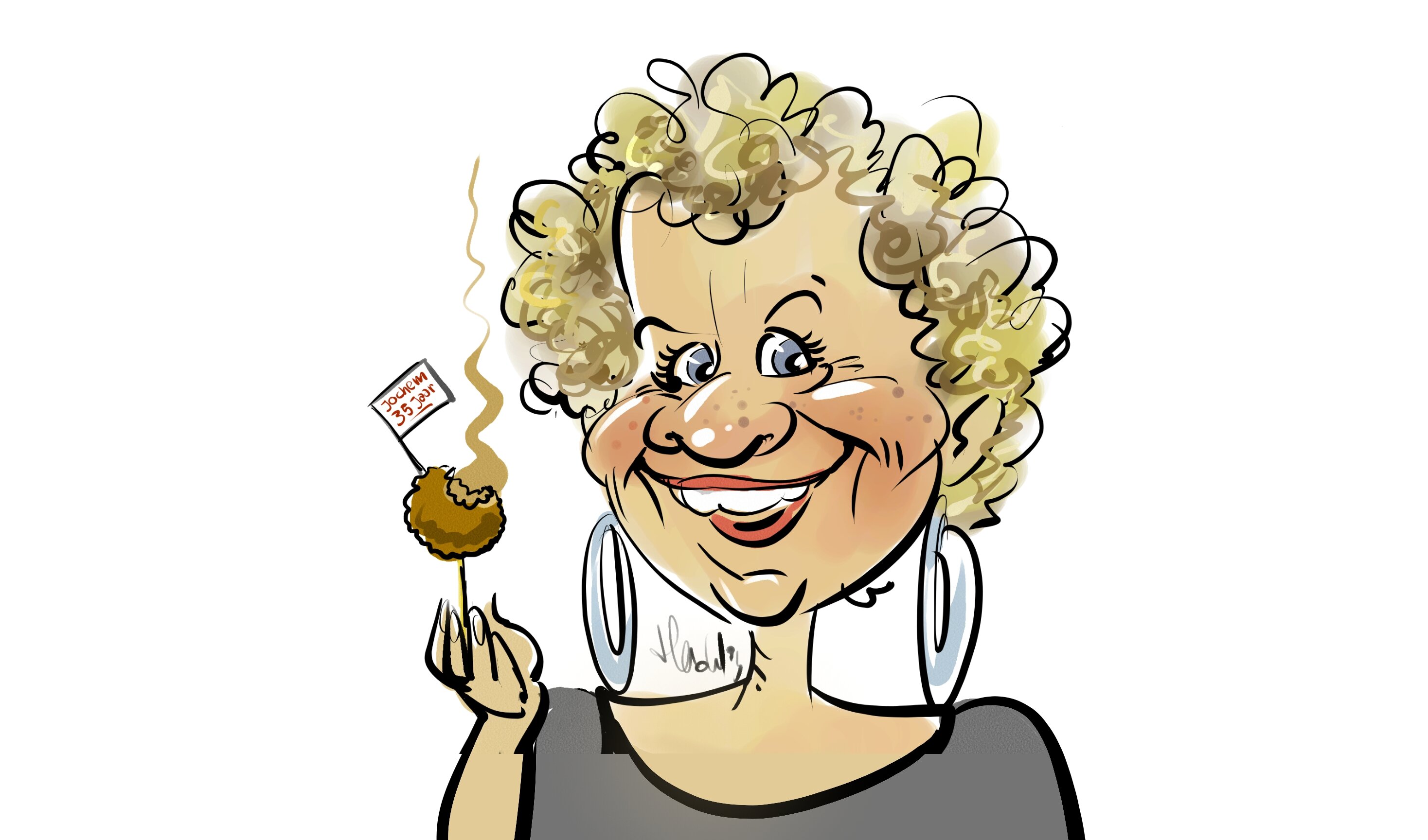 Karikaturen Verjaardag Jochem 35 jaar